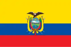 Flagge Ecuadors